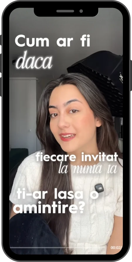 Influencer 2 cu telefonul Memoring Influencer 2 cu telefonul Memoring
