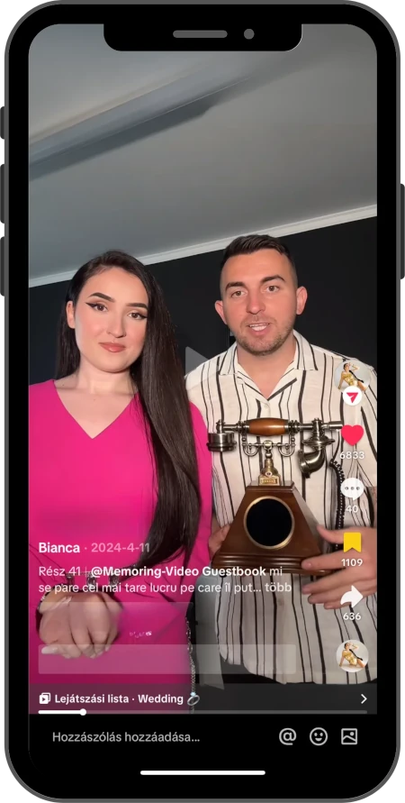 Influencer 3 cu telefonul Memoring Influencer 3 cu telefonul Memoring